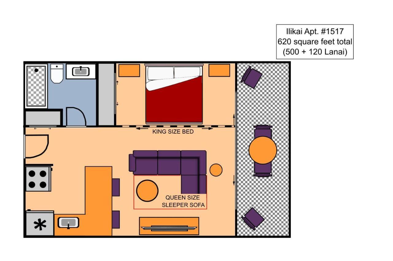 Ilikai #1517 Apartment โฮโนลูลู ภายนอก รูปภาพ